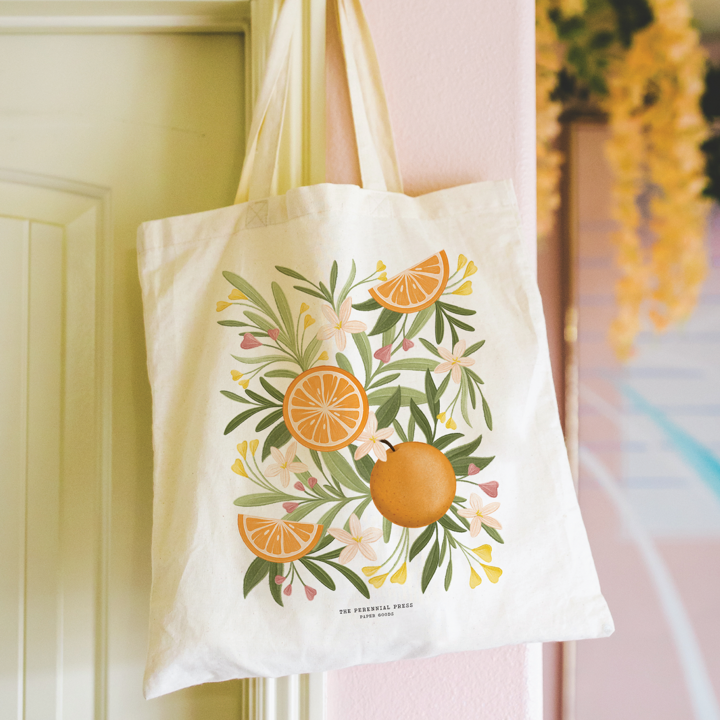 Floral Oranges