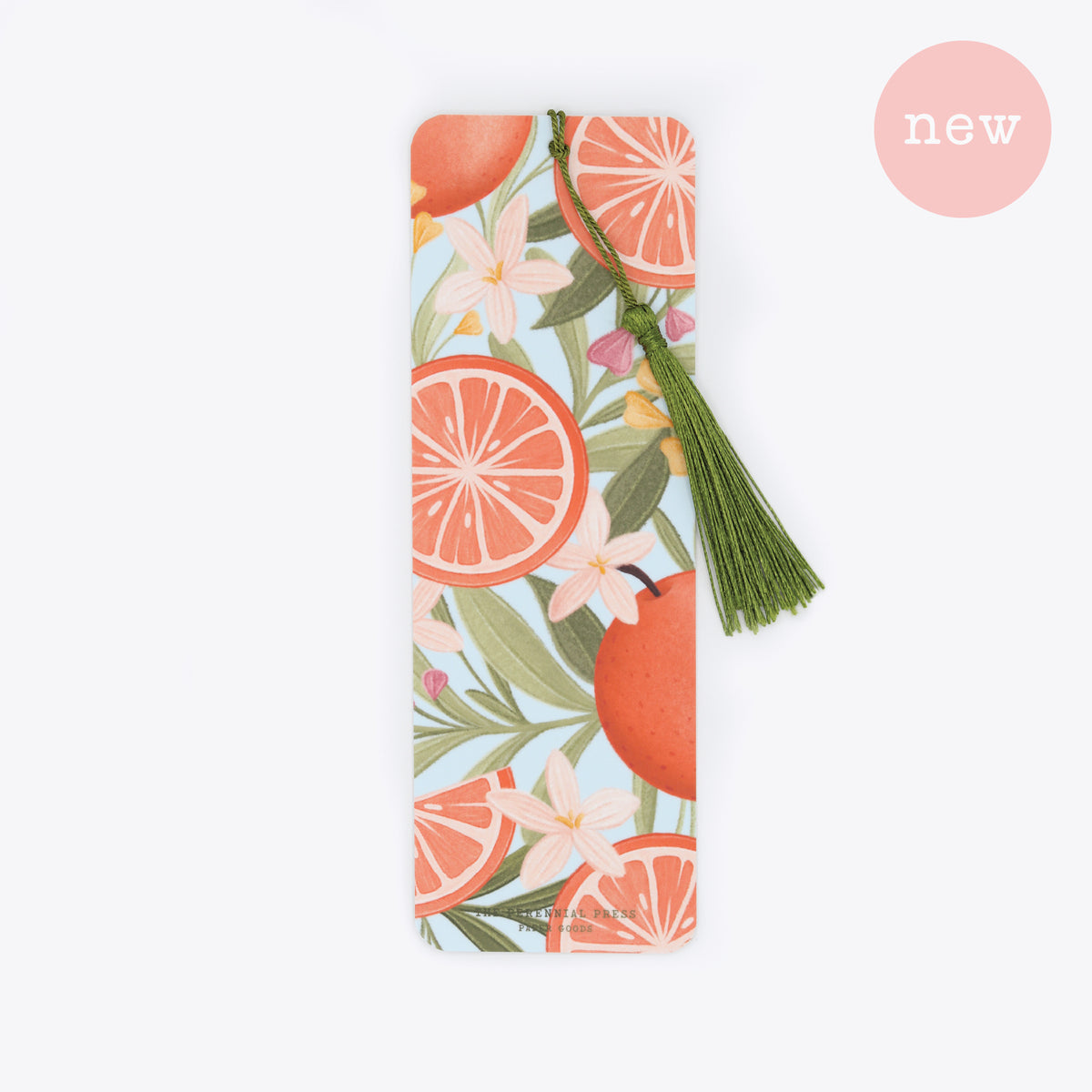 Floral Oranges Bookmark
