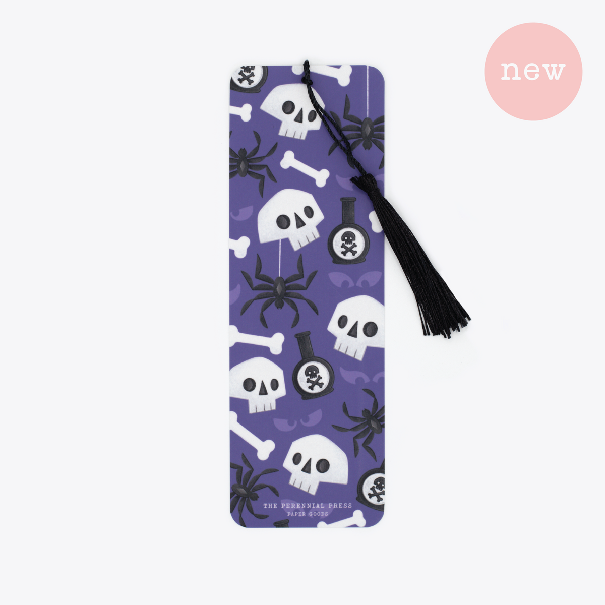 Spiders and Skulls Bookmark