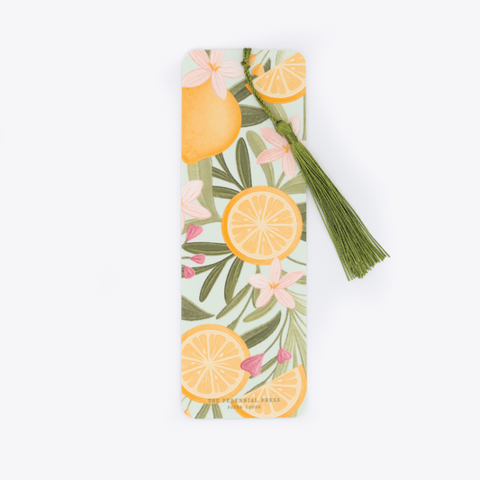 Floral Lemons Bookmar