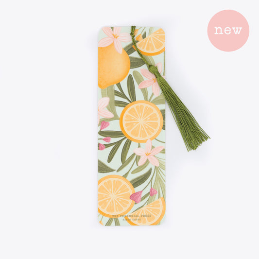 Floral Lemons Bookmar