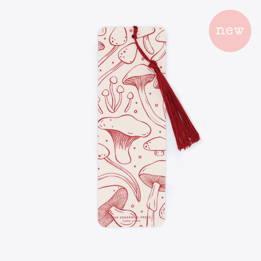Red Mushrooms Bookmark