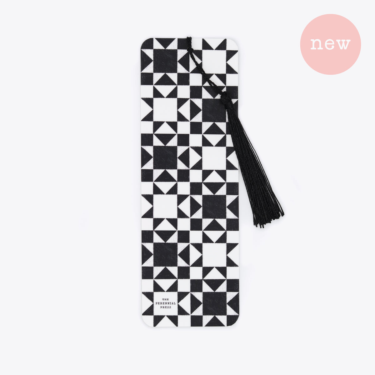 Black & White Quilt Bookmark
