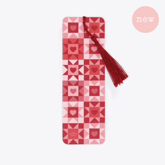 Love Quilt Bookmark